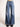 CIRCUS HOTEL-Jeans Vita Alta Blu-TRYME Shop