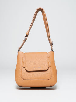 Dama Soft Midi leather bag with shoulder strap