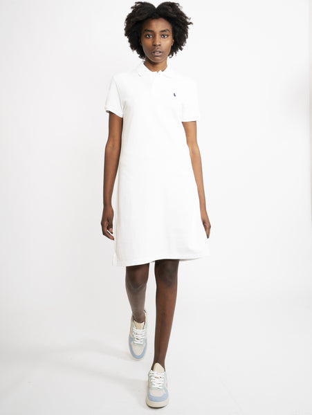 White Polo Dress M