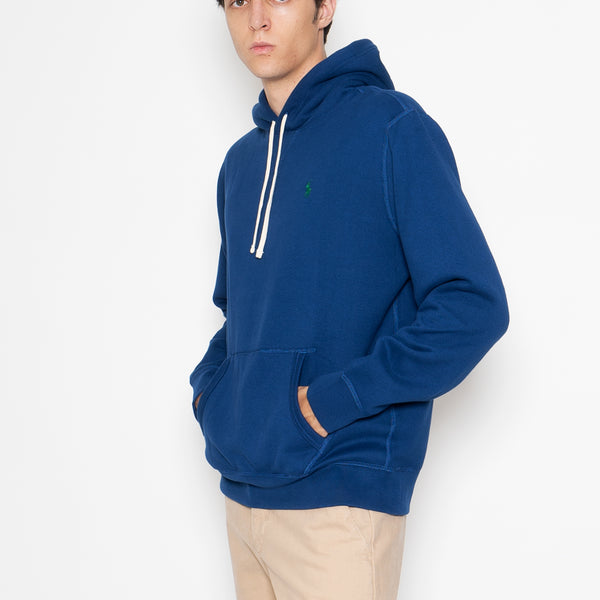 RALPH LAUREN - Blue Hooded Sweatshirt – TRYME Shop