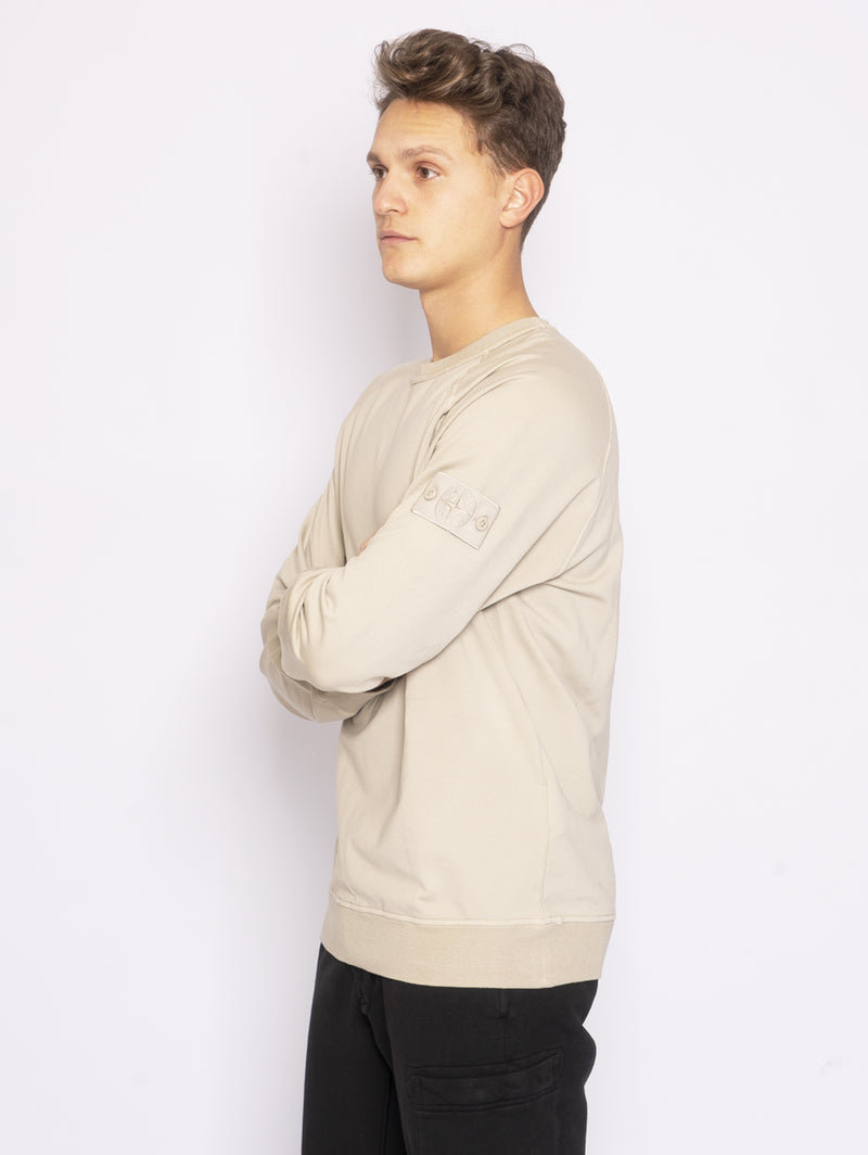 STONE ISLAND Beige Ghost Sweatshirt TRYME Shop