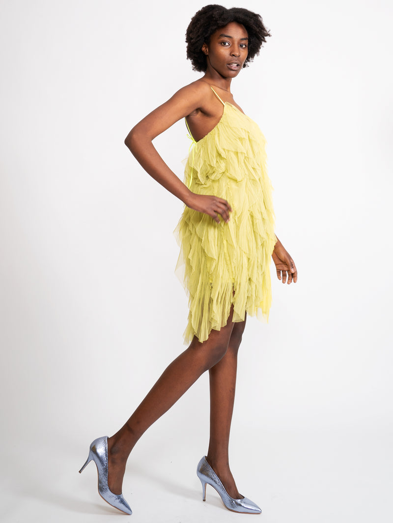 Abito in tulle verde mod. NINA, Aniye By