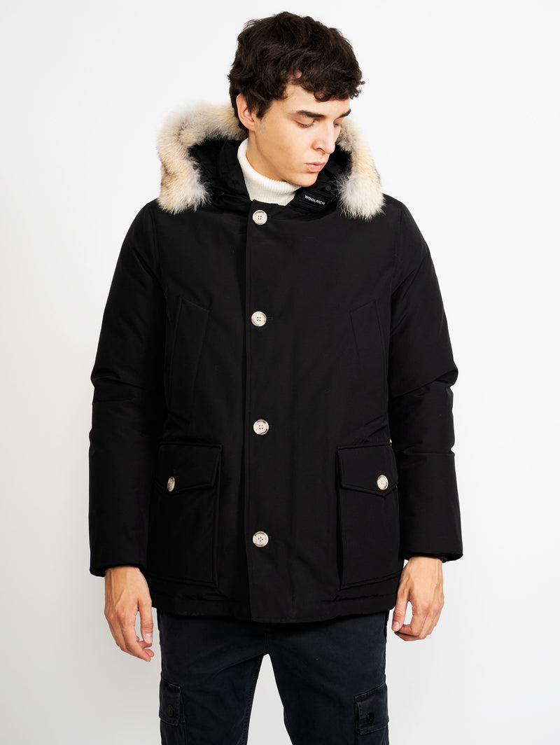 WOOLRICH - Anorak jacket in Black Ramar – TRYME Shop