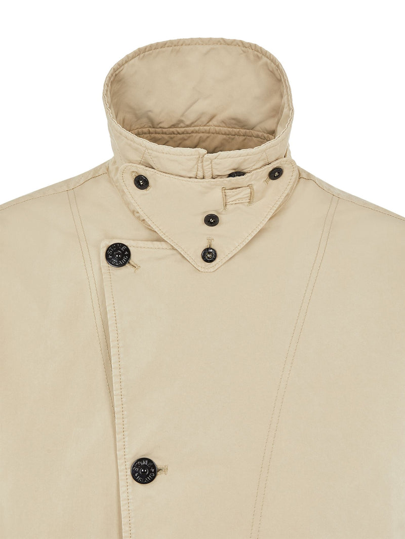 AM Couture - Americana para Hombre Beige - Giacca Senza Collo