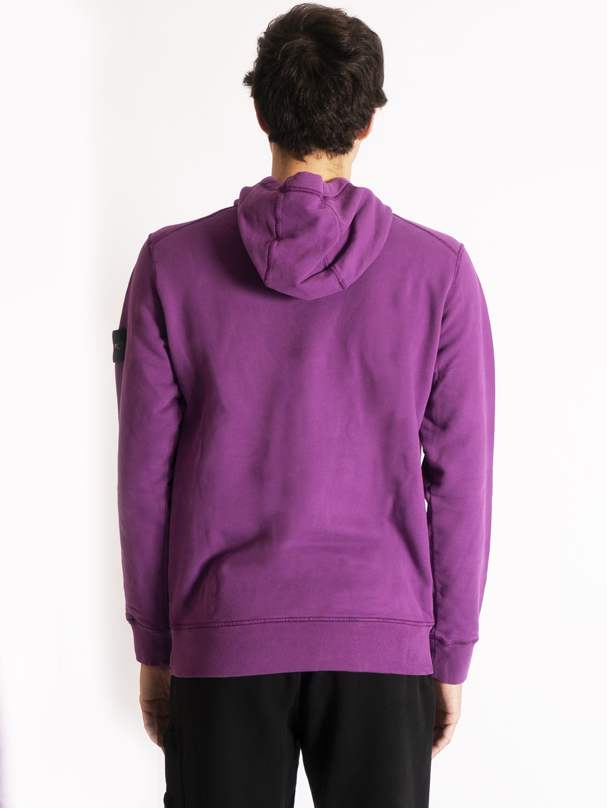 Stone island best sale magenta hoodie