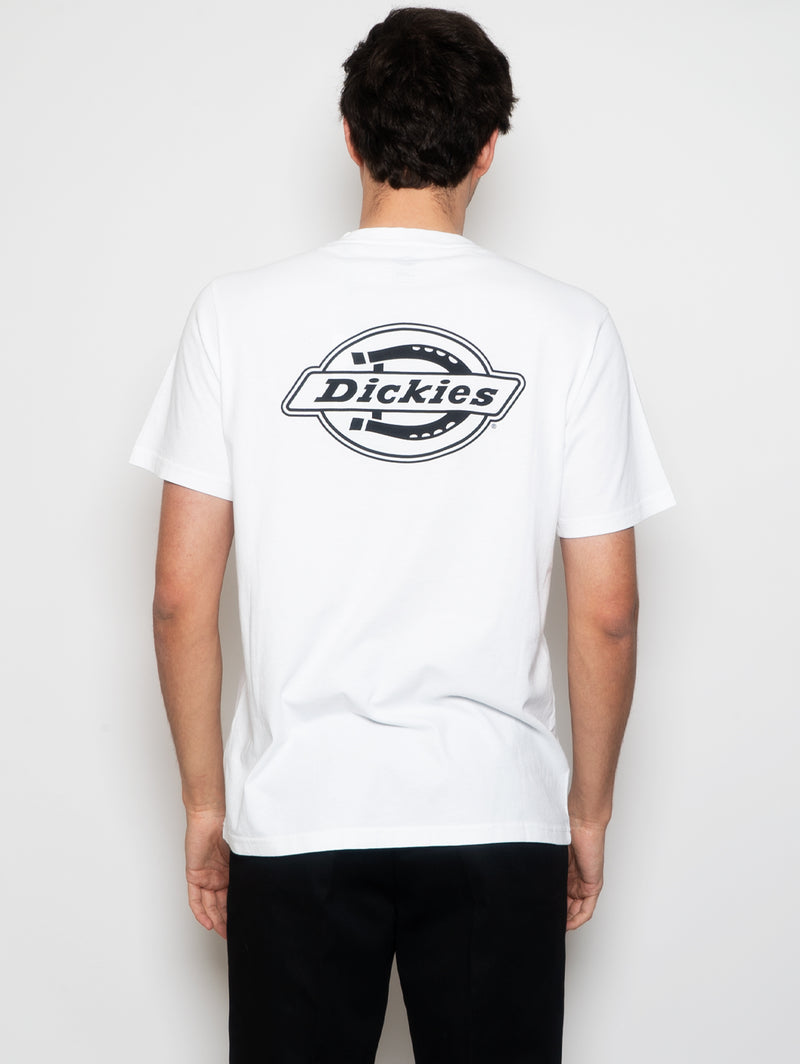 DICKIES - – T-Shirt TRYME Shop Fit Relaxed Bianco