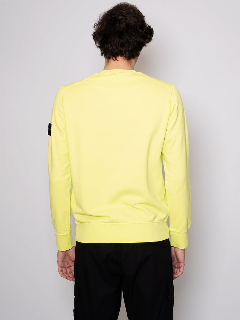 Stone island store sweatshirt lemon