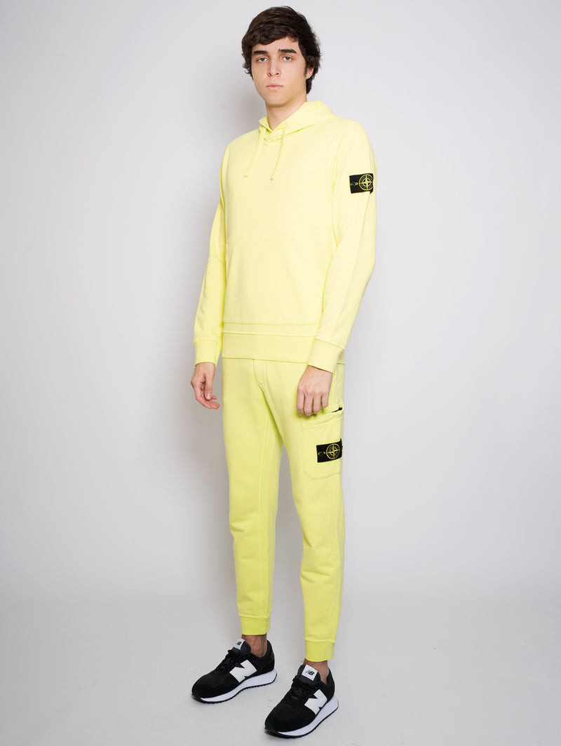 Stone island 2024 lemon hoodie