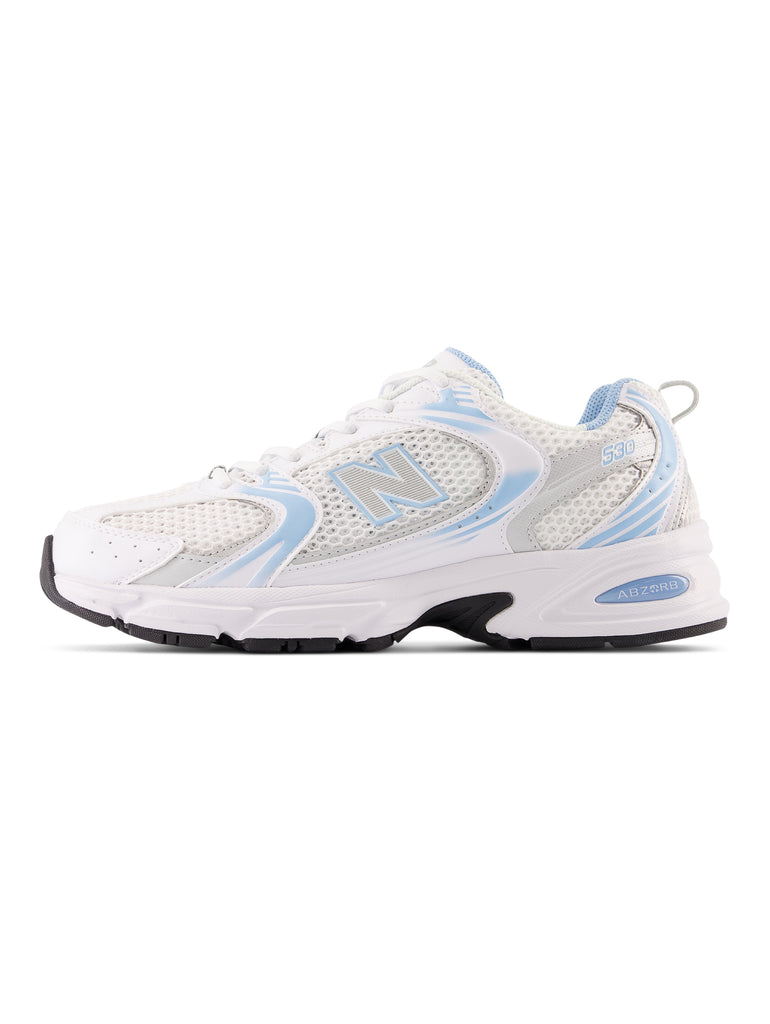 New Balance Men's MR530SG Sneakers in White/Blue (110), Size UK 8 | End Clothing