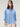 WOOLRICH-Blusa in Chambray Voluminosa Indigo-TRYME Shop