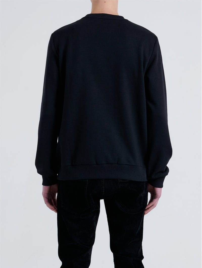 JOHN RICHMOND - Crewneck Sweatshirt with Black Sketches – TRYME Shop